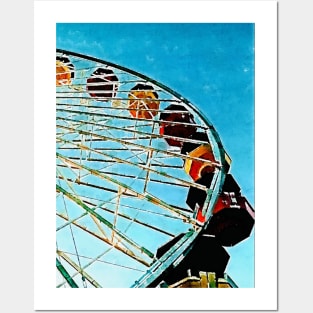 ferris wheel Posters and Art